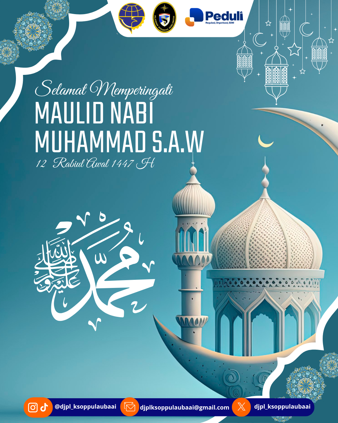 Maulid Nabi Muhammad S.A.W. 1447 H.